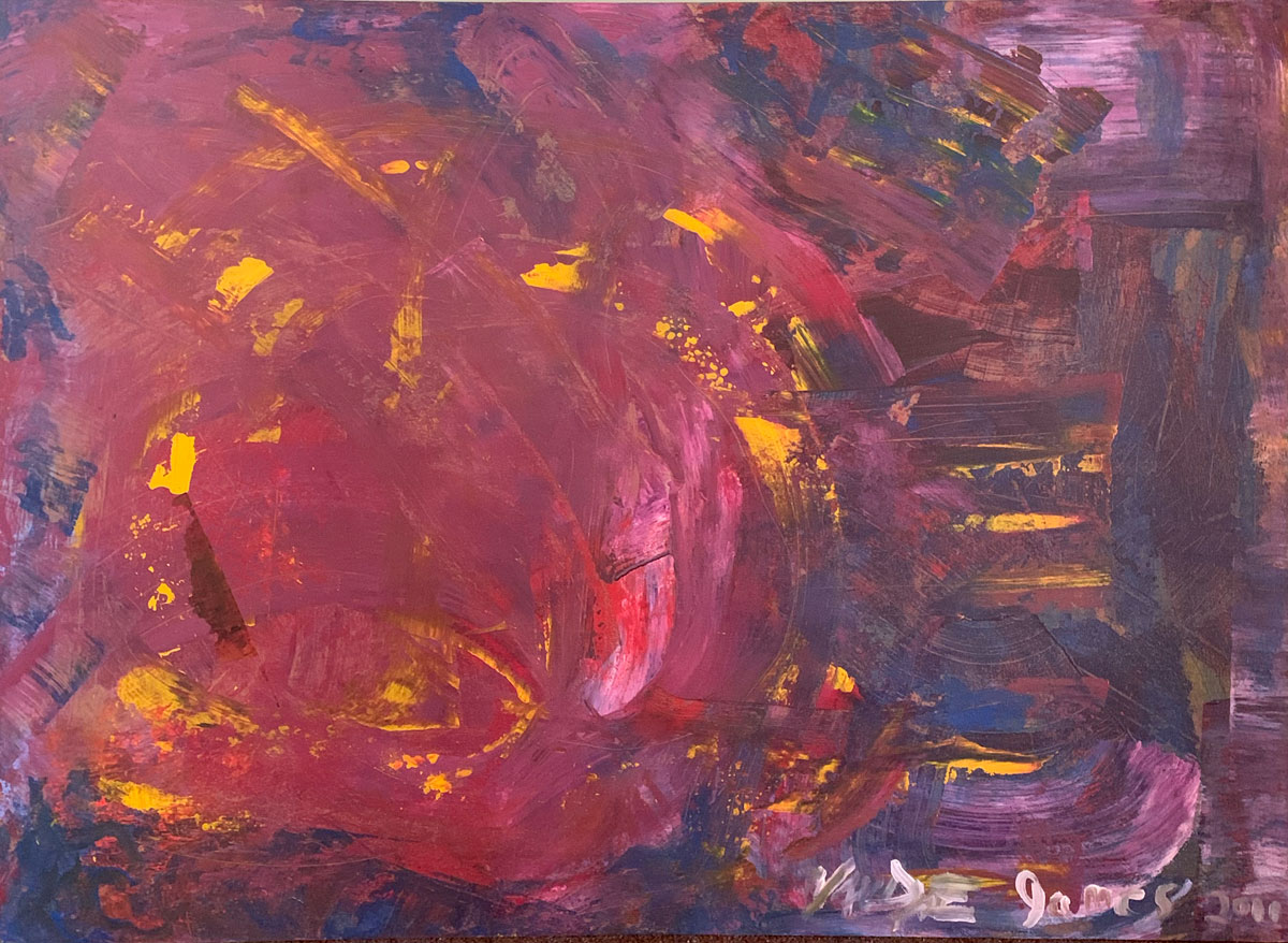 Primordial Soup (on plywood)